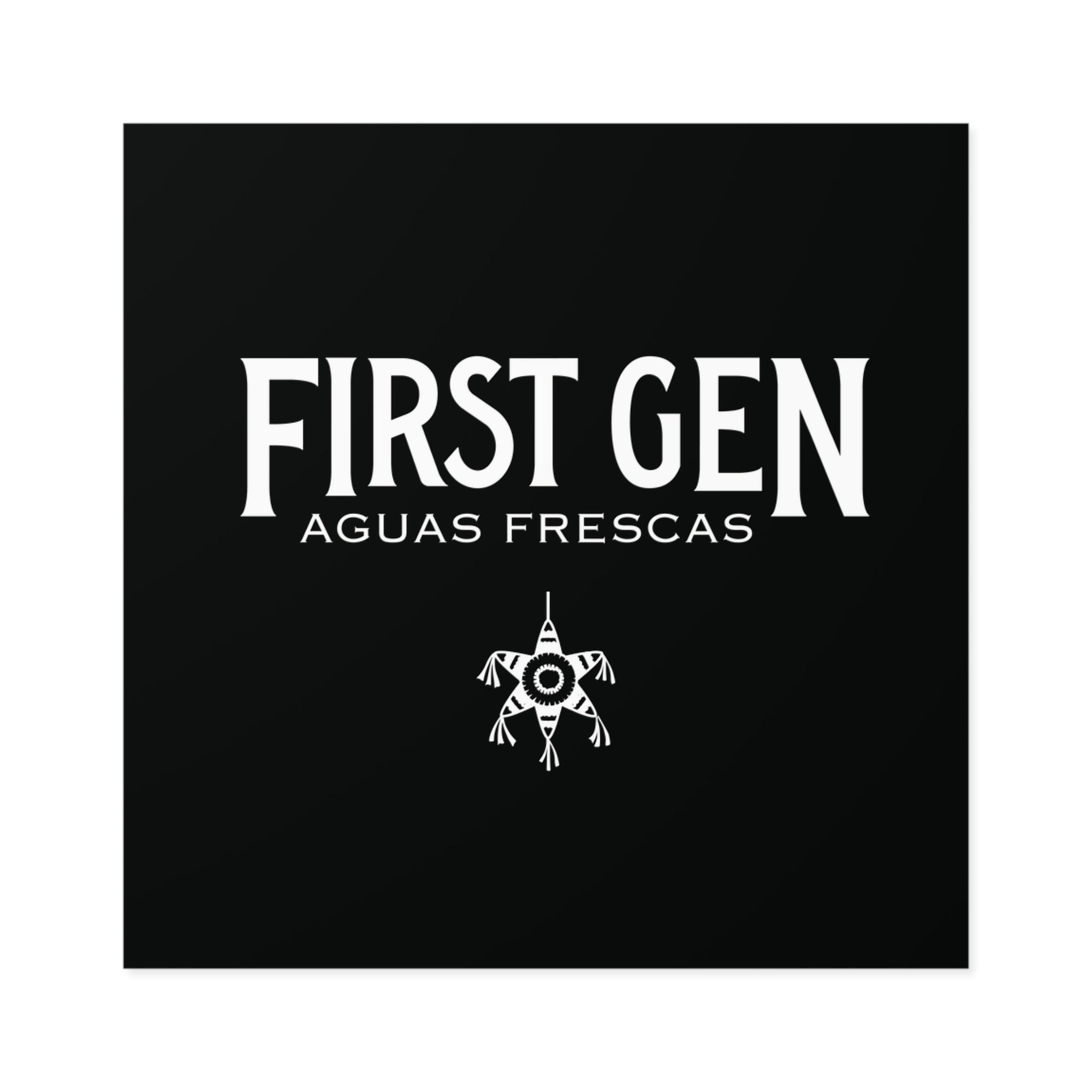 First Gen Logo Sticker