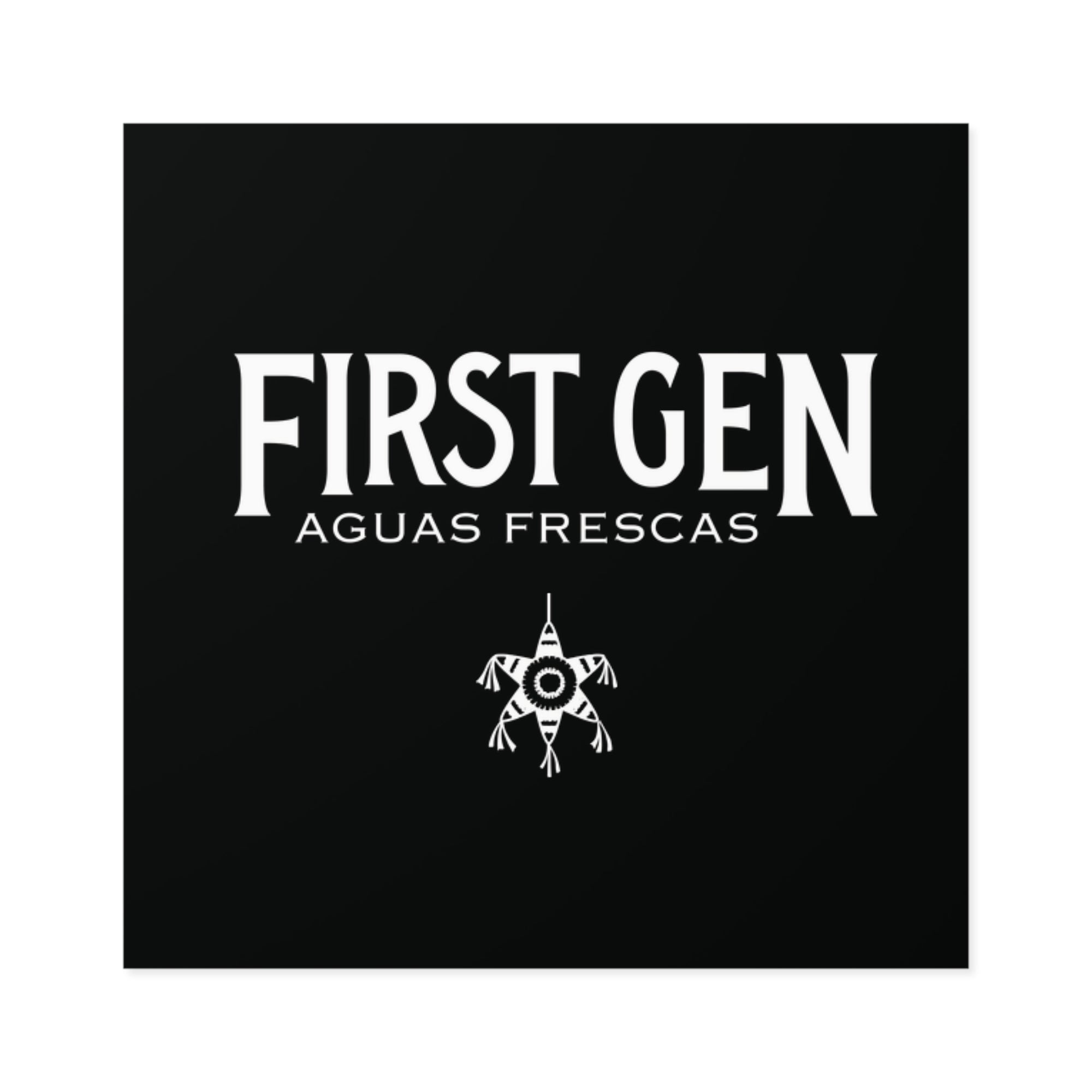 First Gen Logo Sticker