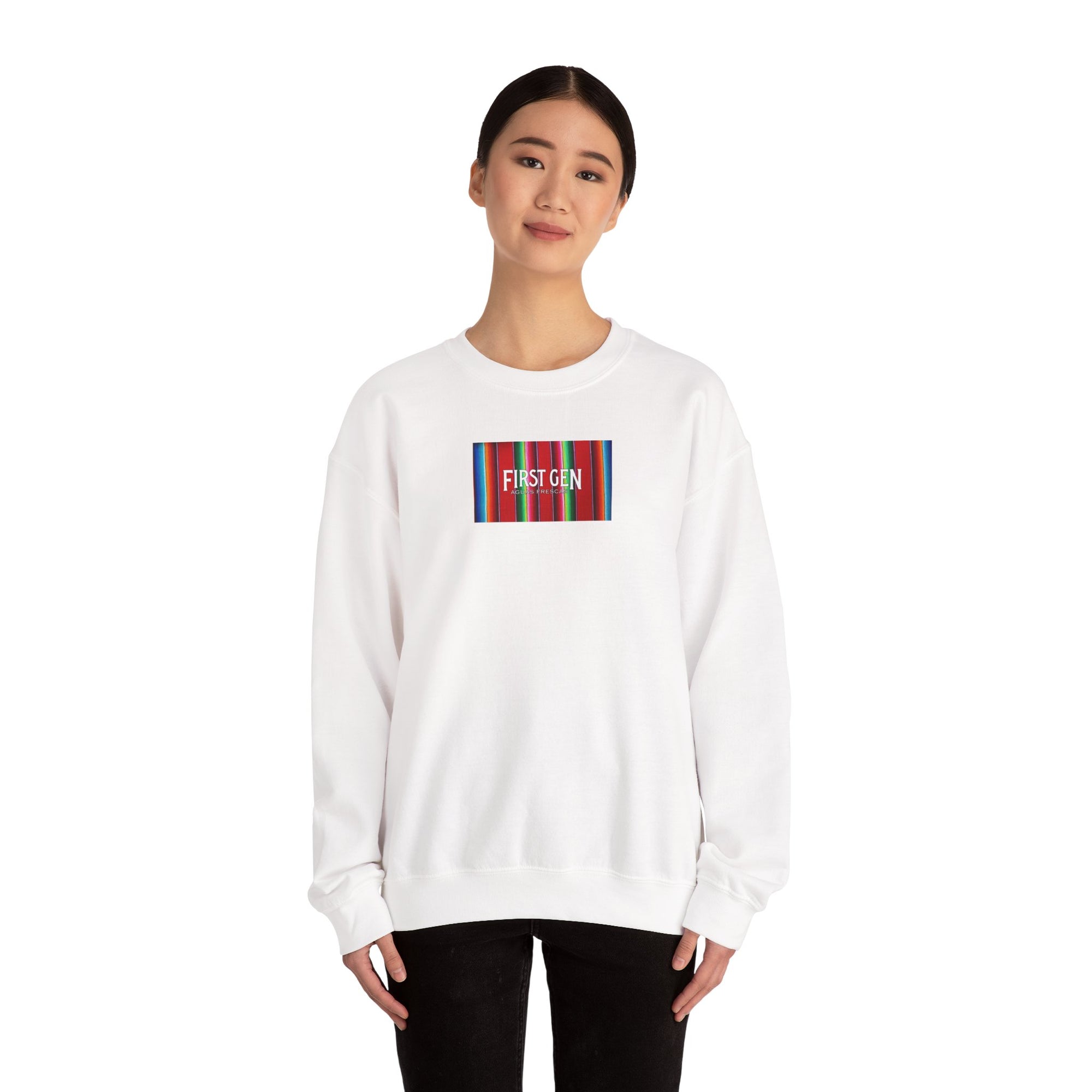 Serape Sweatshirt with Drink Mexican on the back