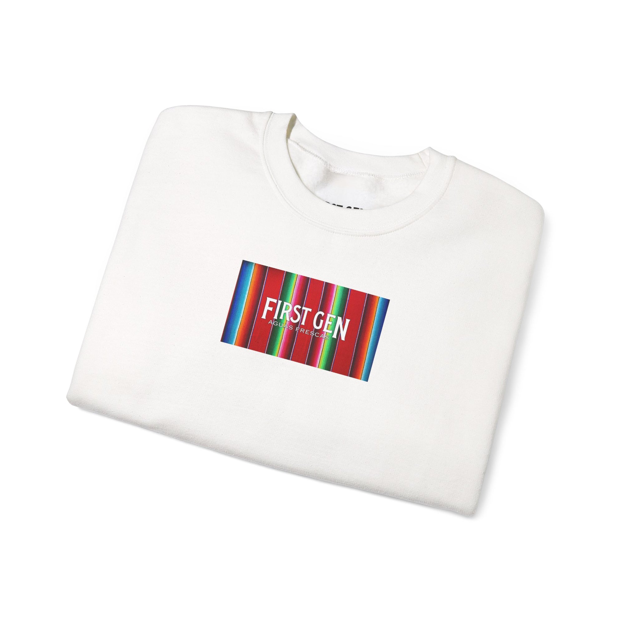 Serape Sweatshirt with Drink Mexican on the back