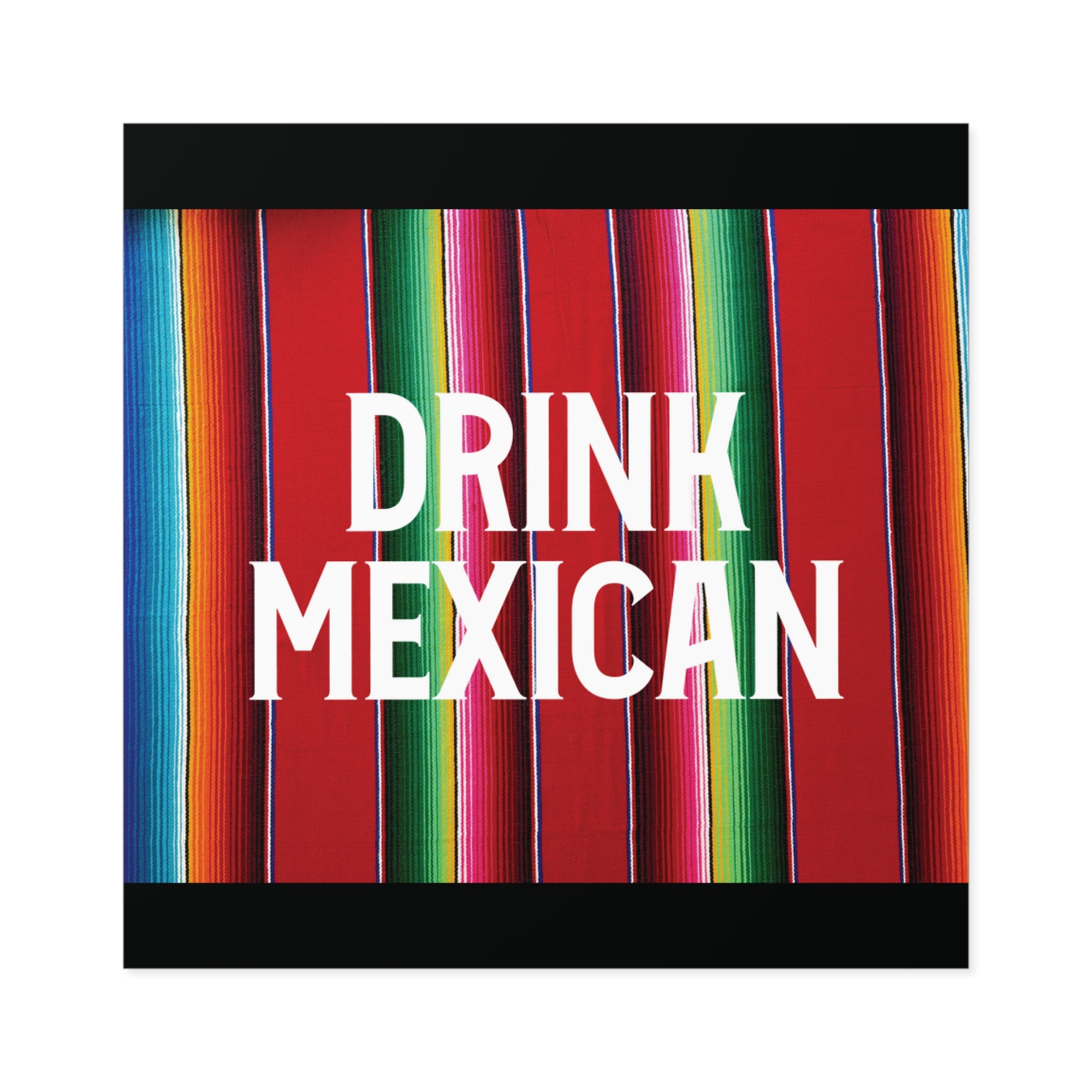 Serape Drink Mexican Sticker