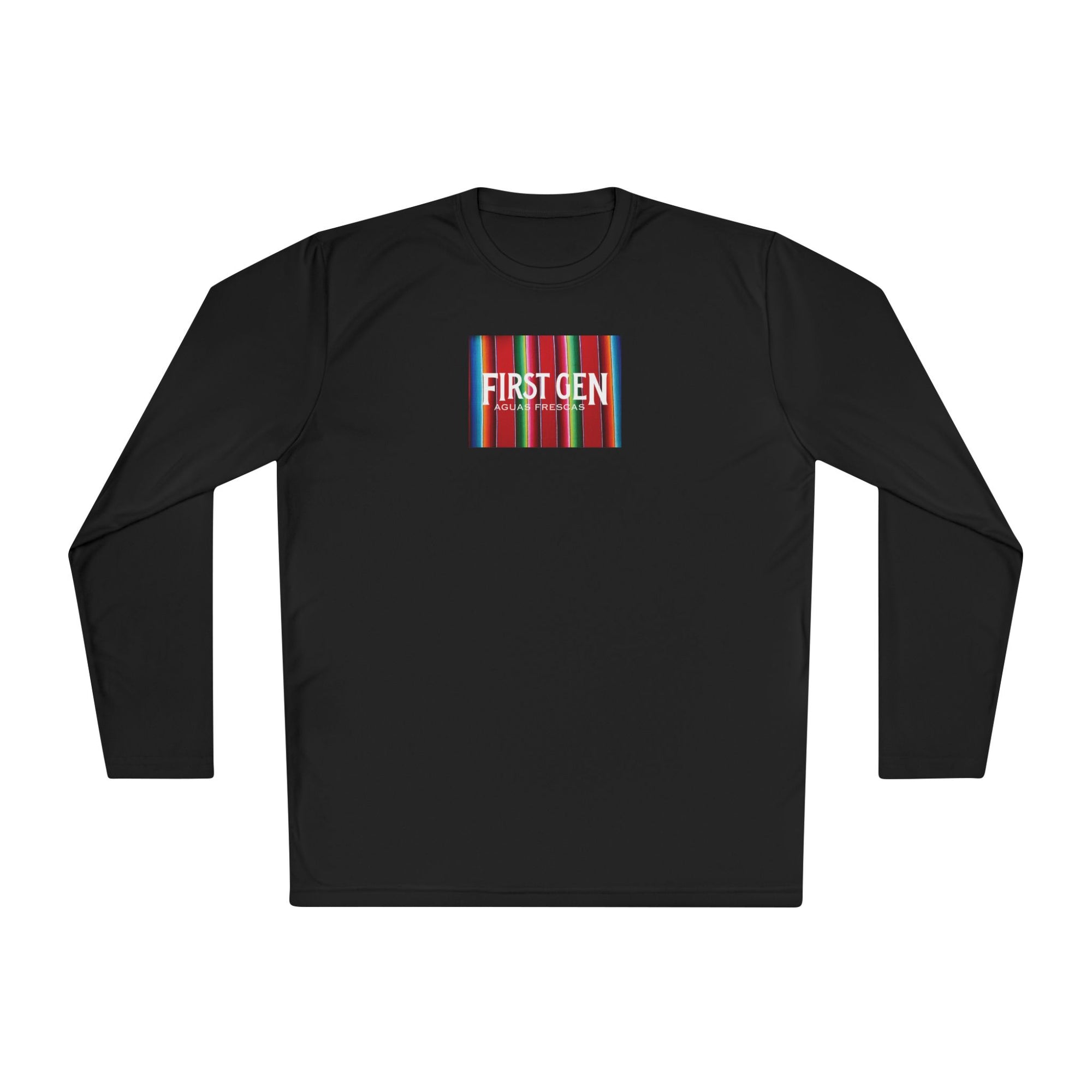 Serape Long Sleeve Tee with Drink Mexican on the back