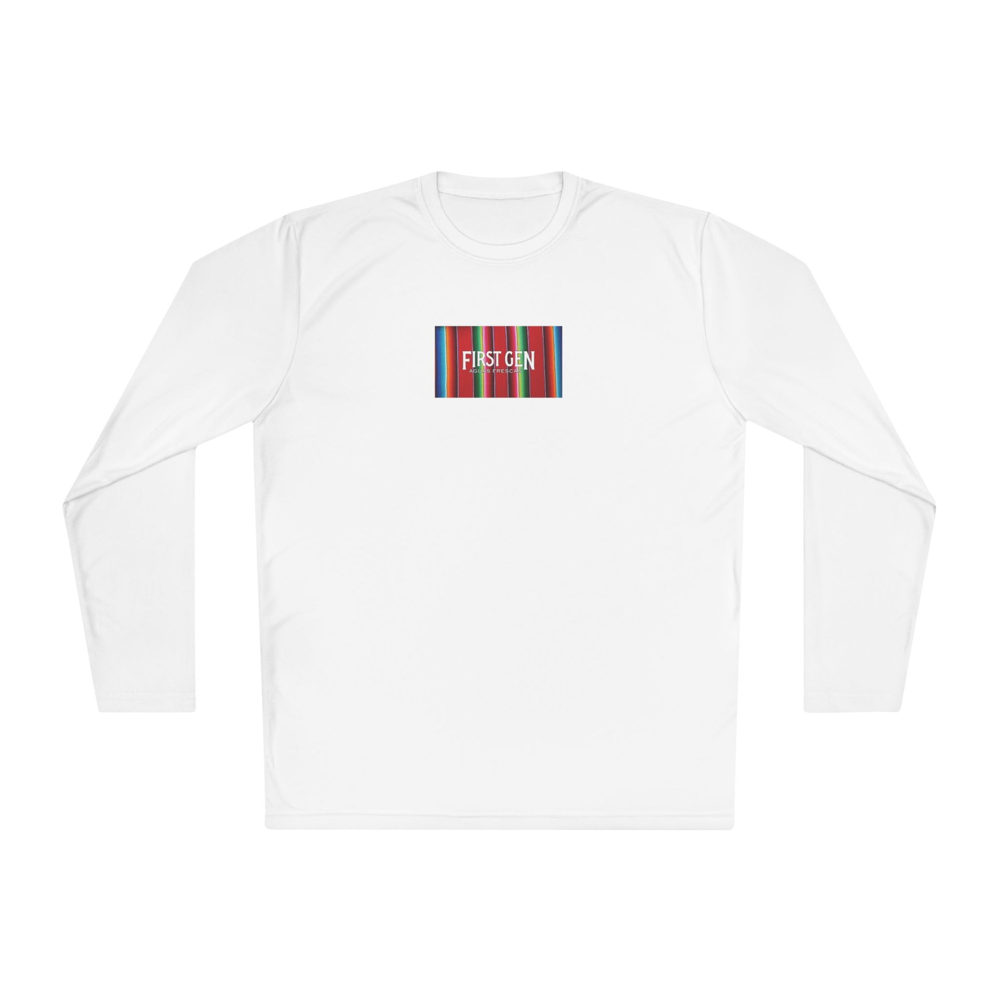 Serape Long Sleeve Tee with Drink Mexican on the back