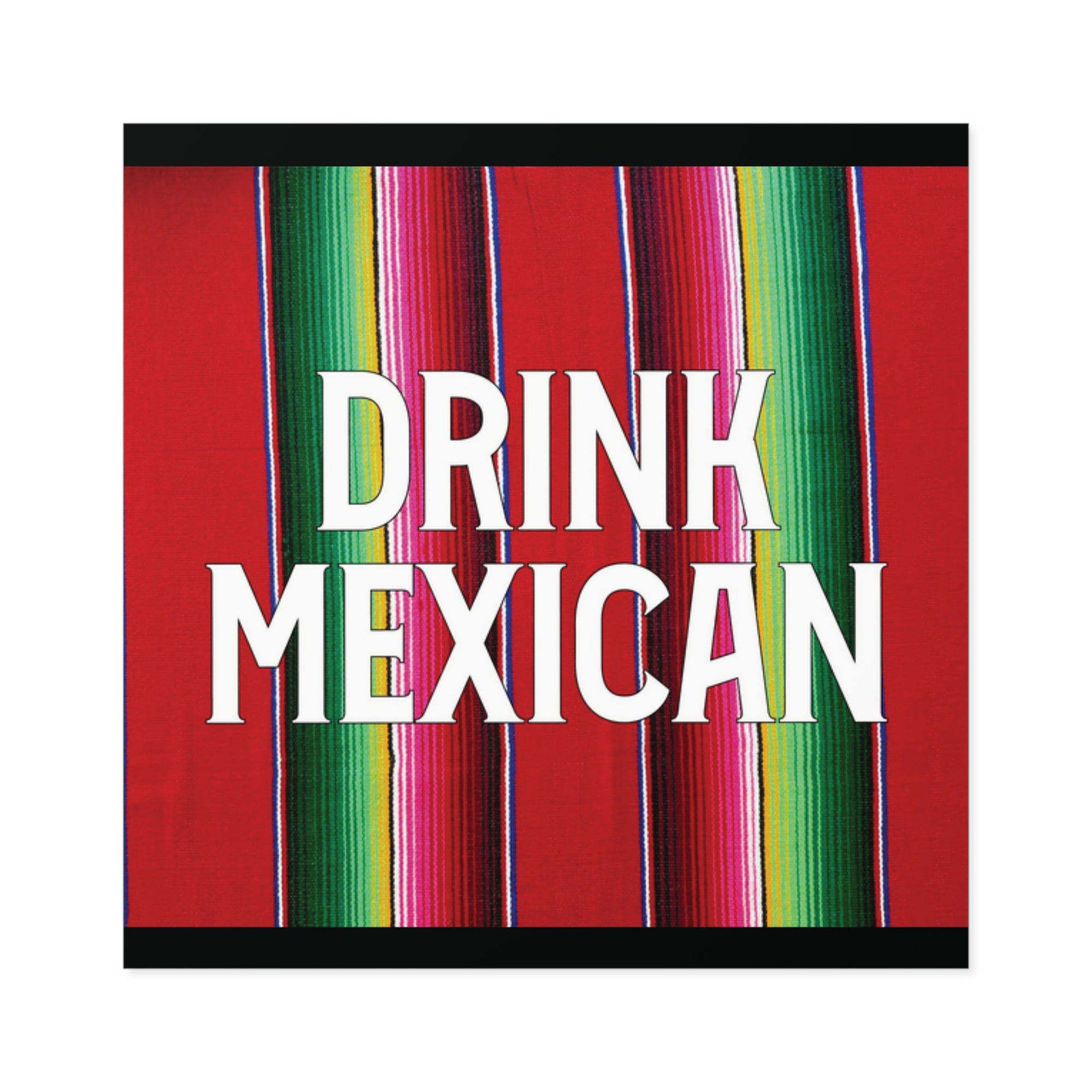 Serape Drink Mexican Sticker