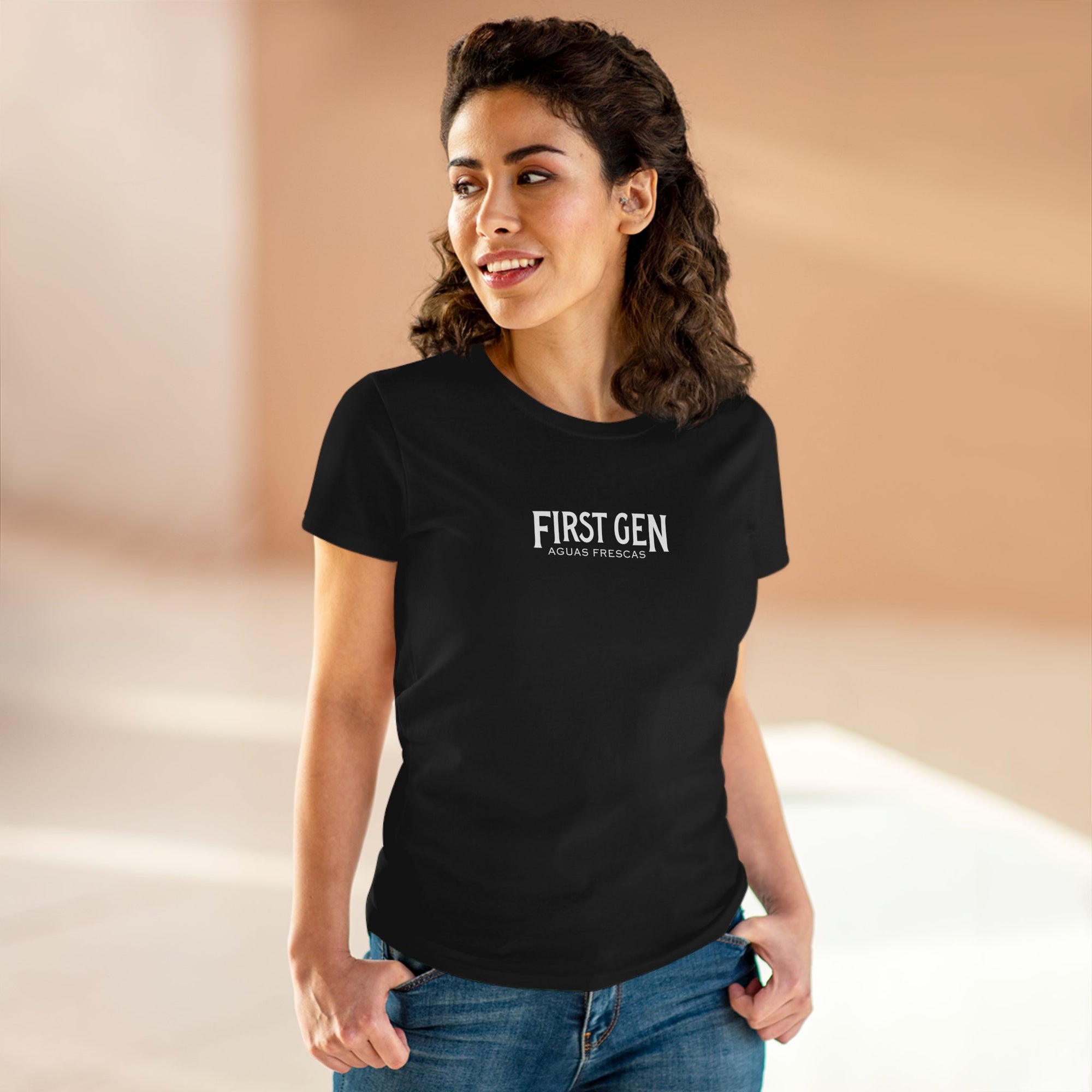 Women's Tee with Drink Mexican on the back