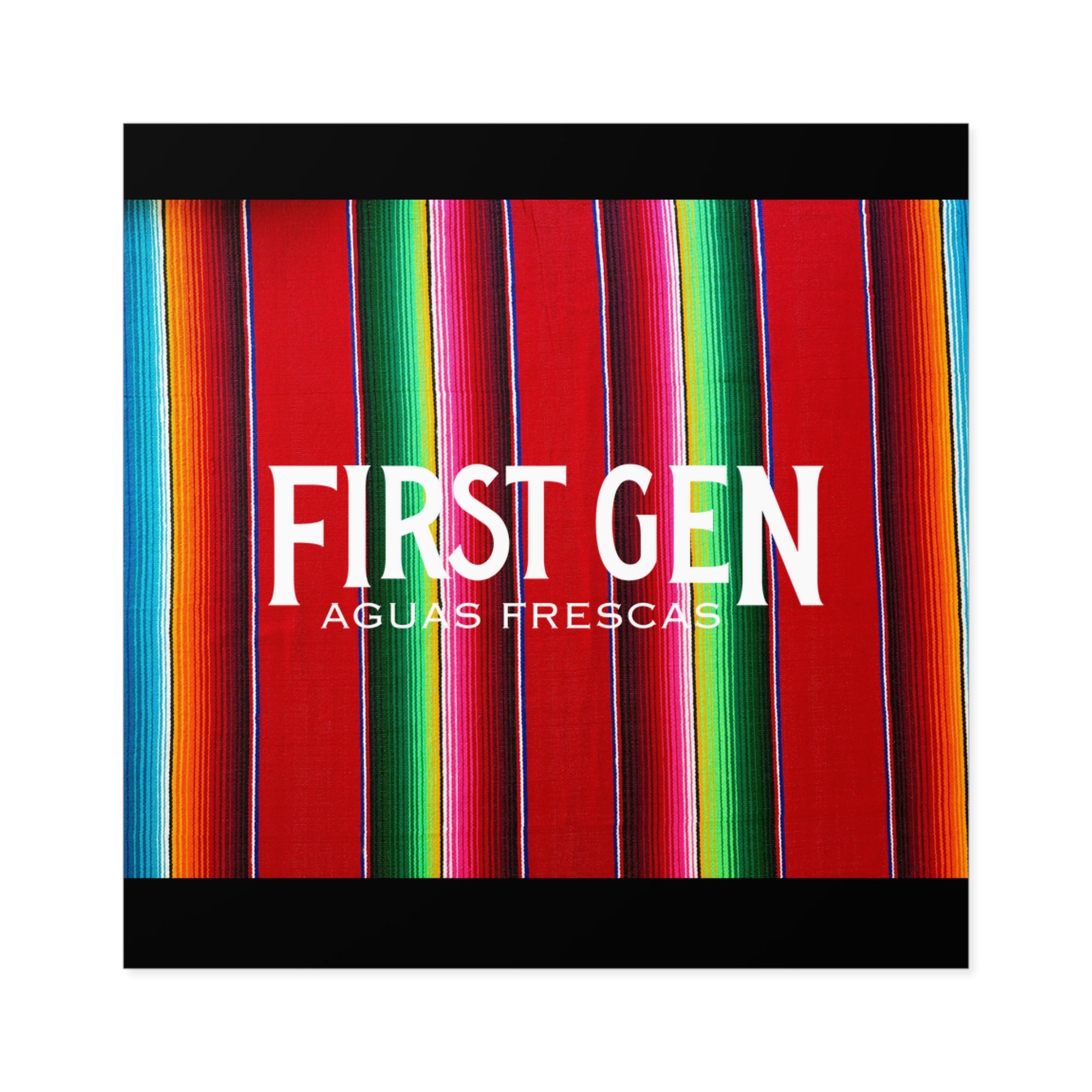 Serape First Gen Aguas Frescas Sticker