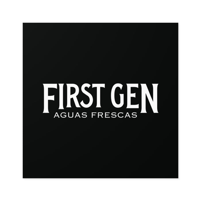First Gen Aguas Frescas Sticker